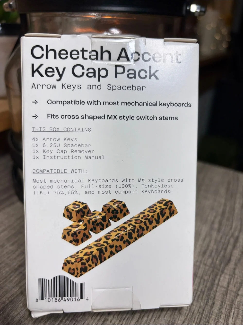 🌻5 for $30🌻 NORTH Cheetah Accent Key Cap Pack